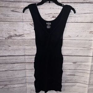 Intimately Free People Sleeveless Black Knit Bodycon Dress